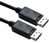 Astrotek DisplayPort DP Cable 2m - 20 pins Male to Male 1.2V 30AWG Gold Plated Assembly type Black PVC Jacket RoHS