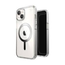 Speck Apple iPhone 14 Perfect Clear + Magsafe Case Chrome - Clear/Silver (150061-3080)
