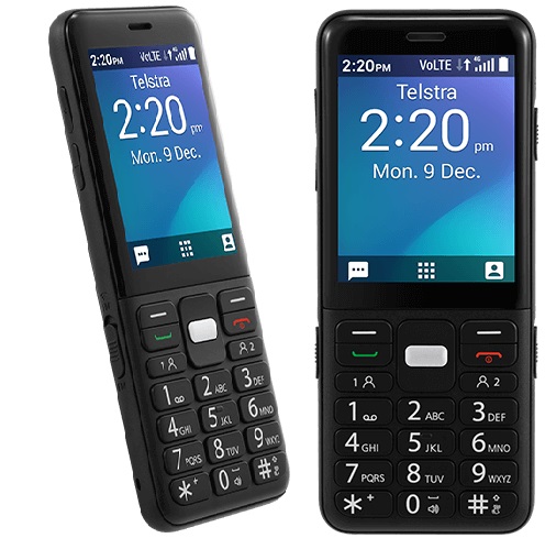 Telstra ZTE EasyCall 5 Black (Blue Tick)
