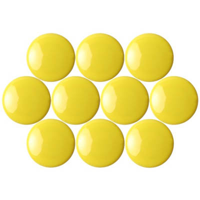 Quartet Magnetic Buttons Yellow