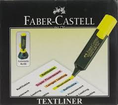 HIGHLIGHTER FABER TEXTLINER CLASSIC BARREL GREEN BOX 10